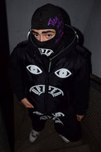 Charger l'image dans la galerie, Cagoule exclusive "Handmade Tears" - noir