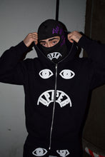 Charger l'image dans la galerie, Full zip "Handmade Tears" - noir