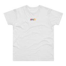 Charger l'image dans la galerie, Tee-shirt UPPER "CXNSUMER SXCIETY" - Blanc rainbxw