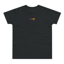 Charger l'image dans la galerie, Tee-shirt UPPER "CXNSUMER SXCIETY" - Noir rainbxw