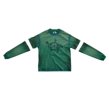 Charger l&#39;image dans la galerie, T-shirt 2 en 1 &quot;BOREALIS&quot; - Faded green
